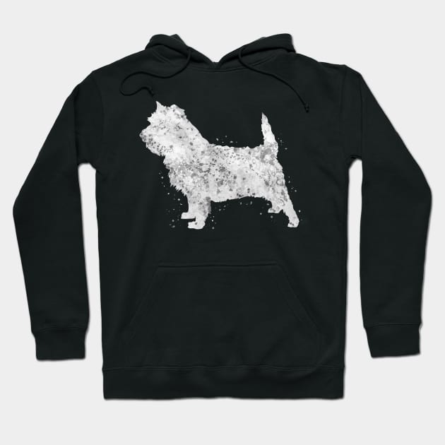 Cairn Terrier dog Hoodie by Yahya Art